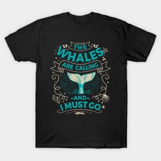 Funny Whale Watching Sea Mammal T-Shirt